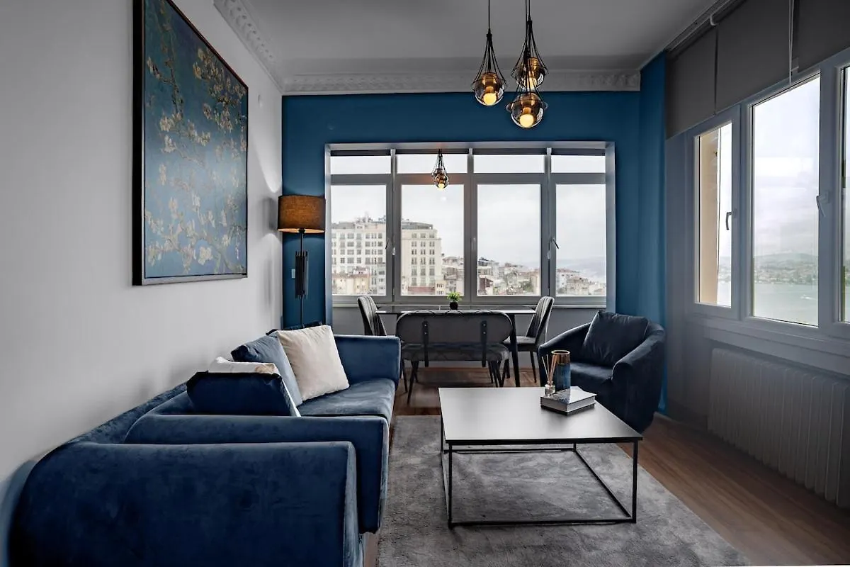 2Br Luxury Flat With Magnific Bosphorus View Apartment Istanbul